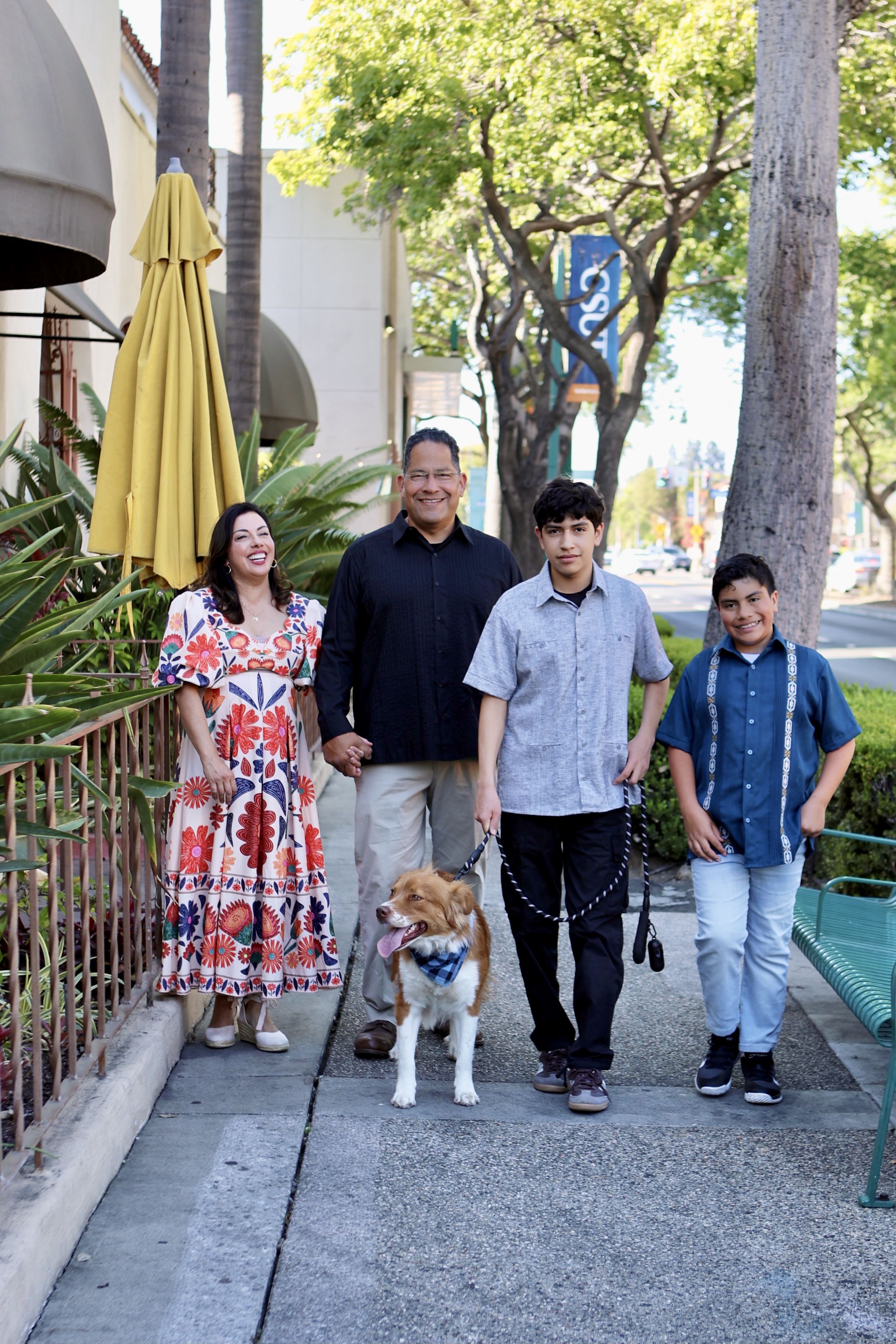Oscar Valadez and Family