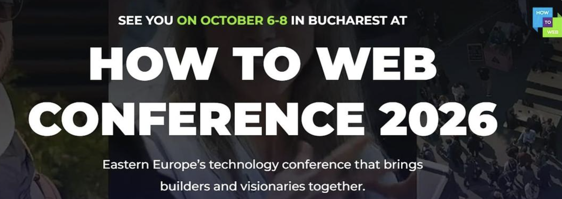 How to Web Conference 2026 banner