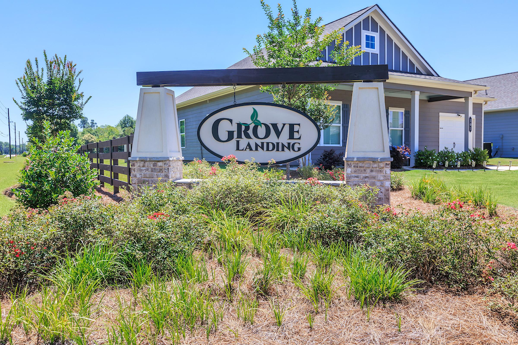 Exterior of Building and Entrance Sign 