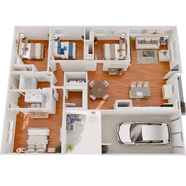 The Lakeland Floorplan 