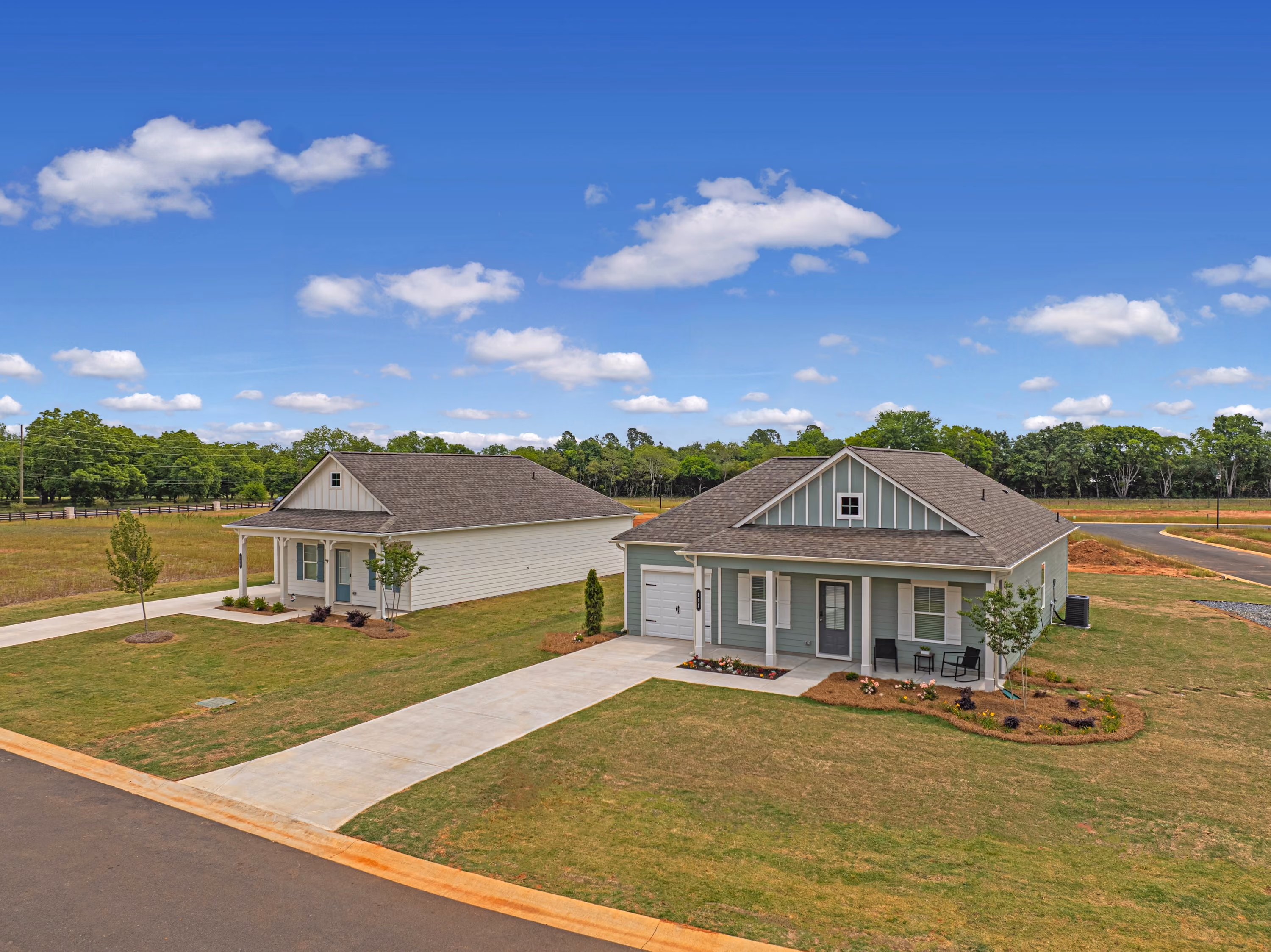 Exterior of Houses