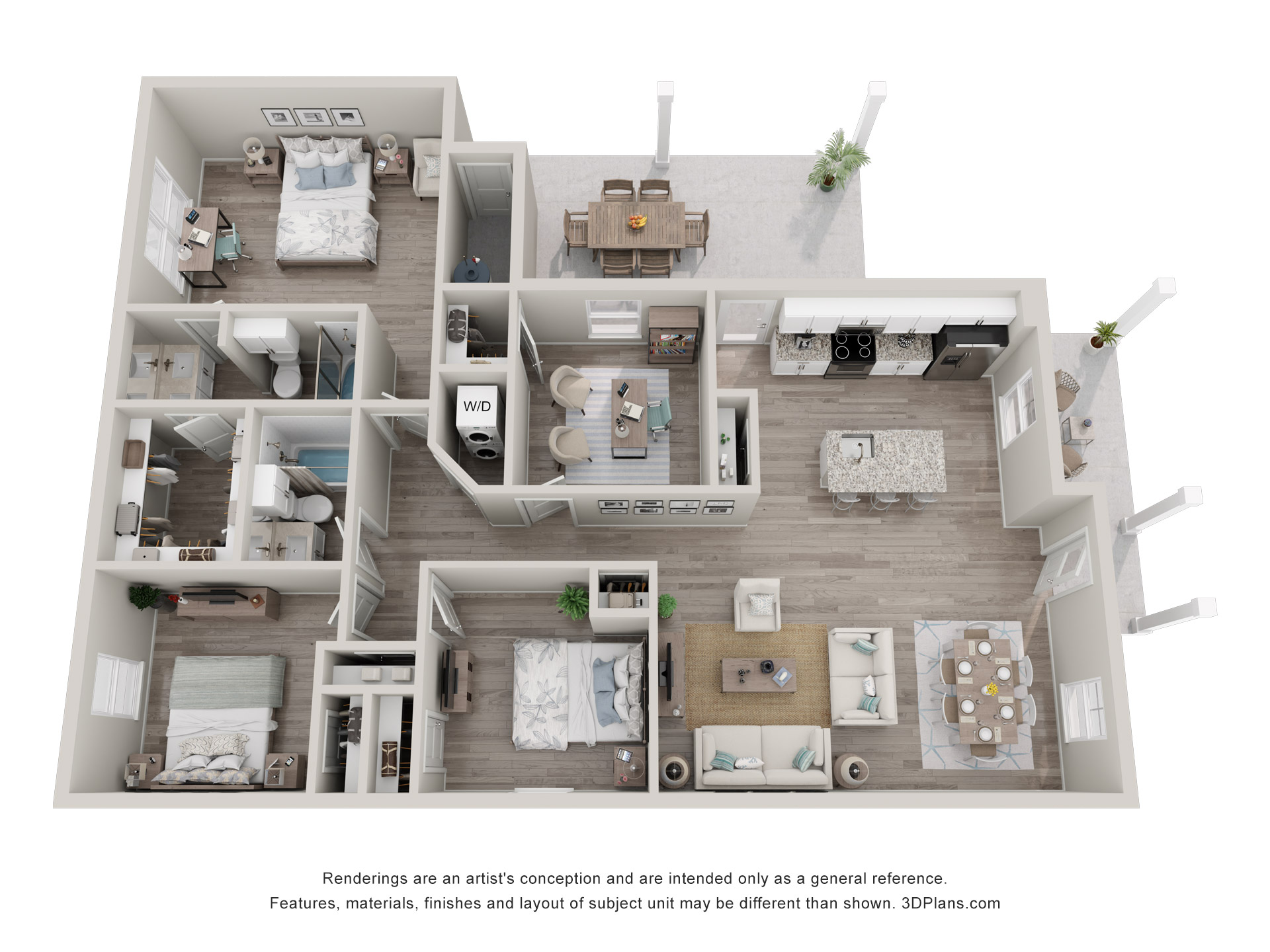 The Lakeland Floorplan