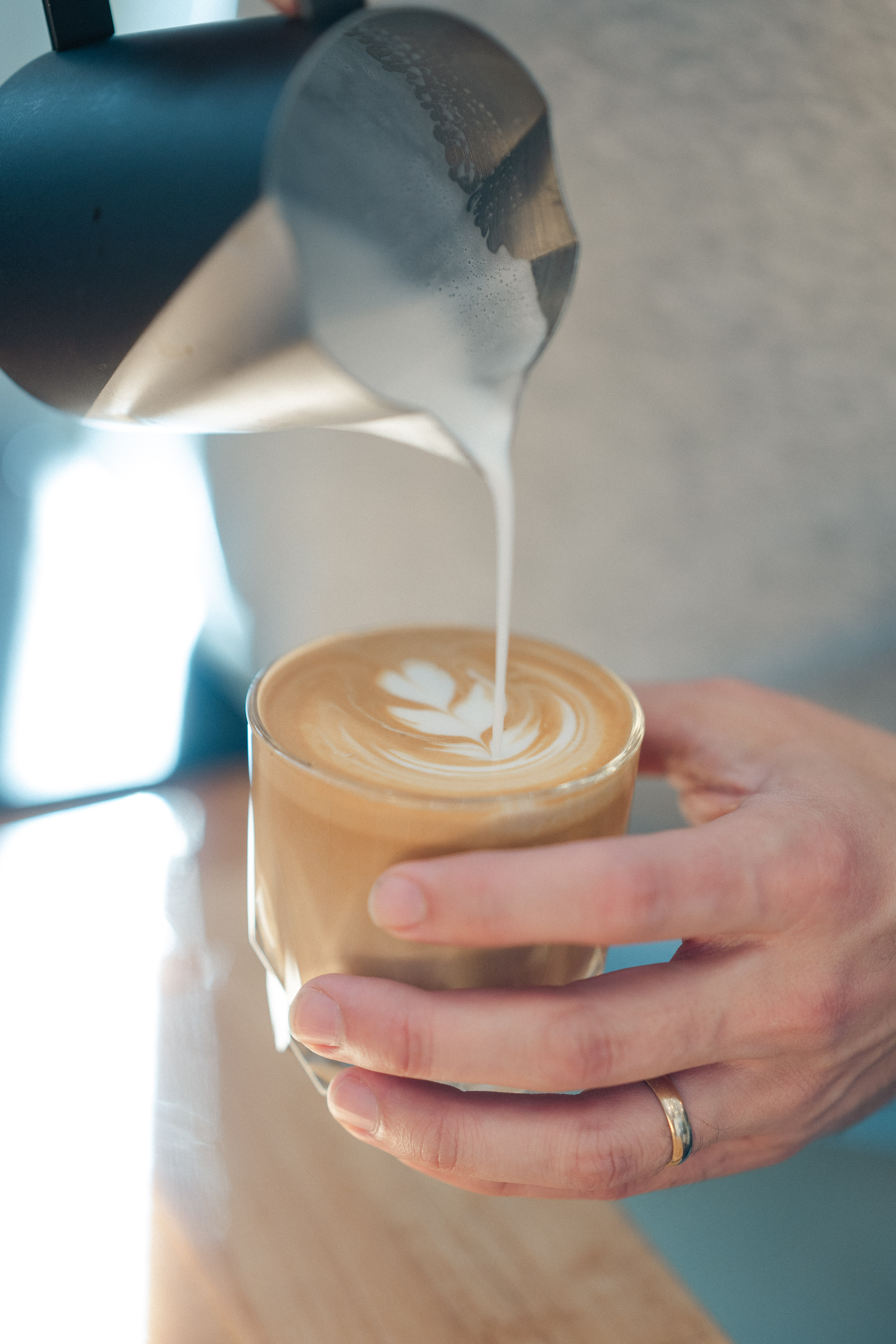 Onward Coffee cart serving an on-location film or venue event