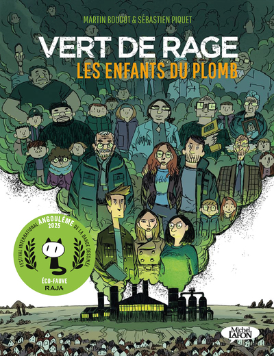 Vert de rage - Les enfants du plomb - Prix Eco-Fauve Raja Angoulême 2025