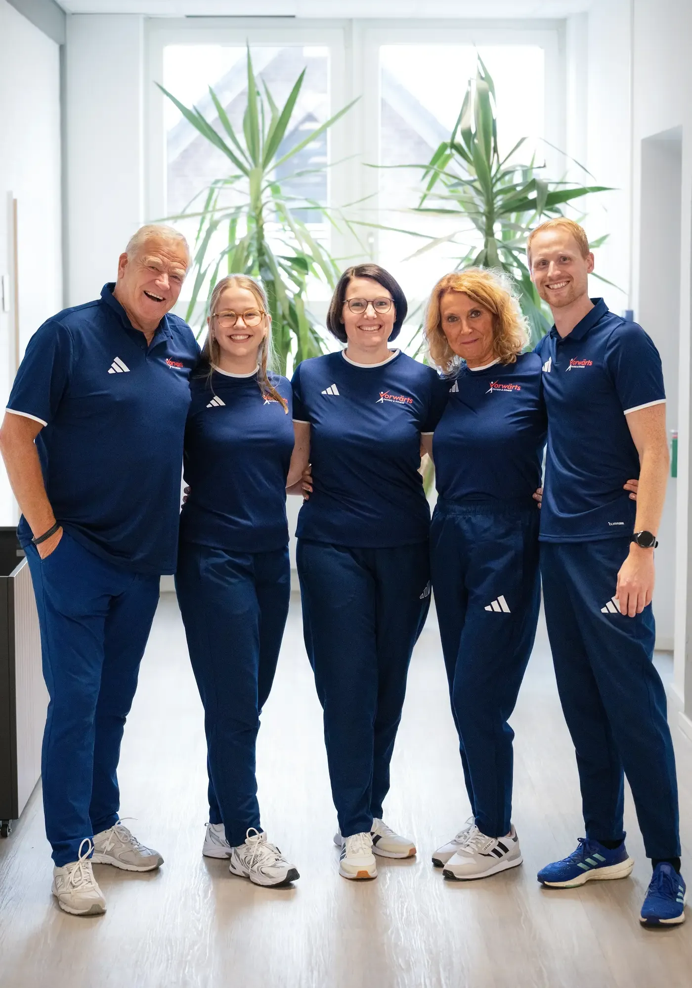 Behandlungsraum der Physiotherapiepraxis Vorwärts Physio