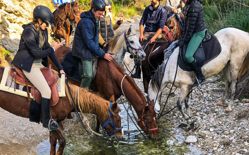 voyage à cheval