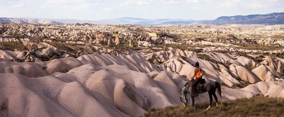 Séjour Équestre Plus Écologique et Responsable Cappadoce Turquie Cheval