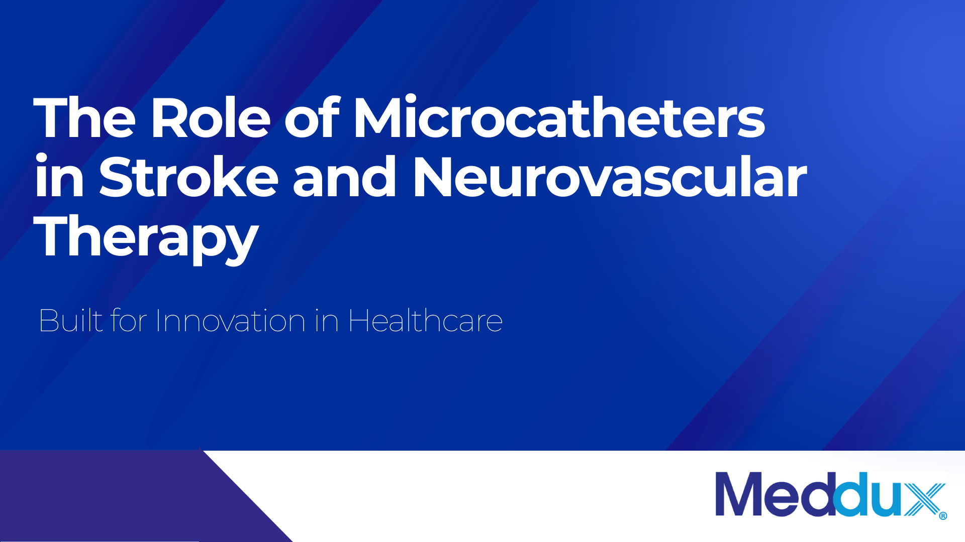 Microcatheters and deep brain access in stroke and neurovascular therapy