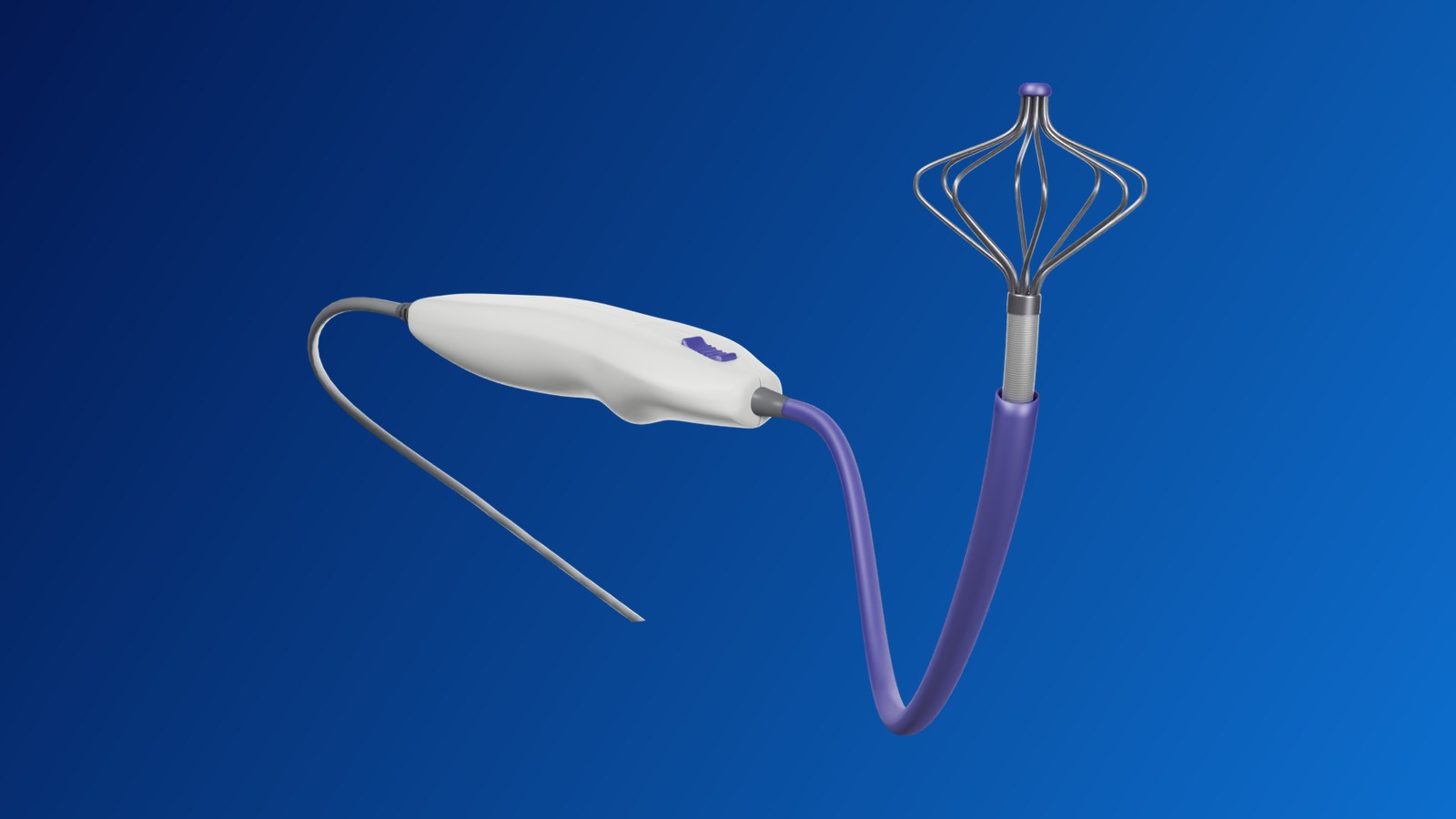 Handheld RFA device for ENT applications with a shapeable shaft and deployable micro-electrode array.
