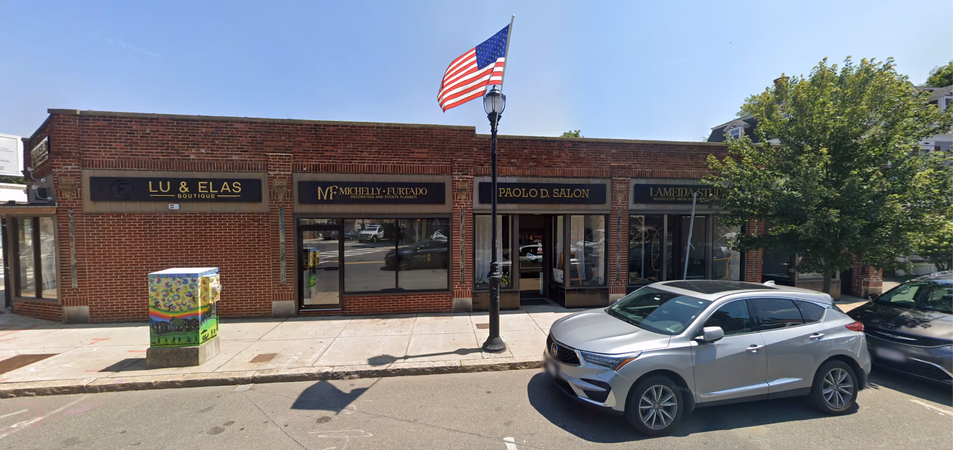 A street-view of the studio in Malden, MA. 
