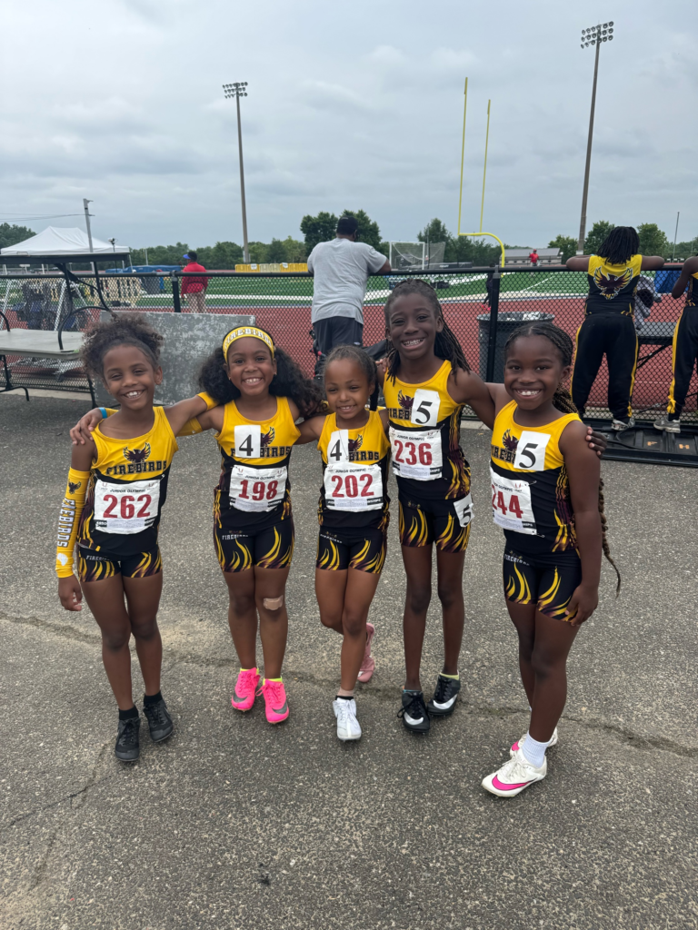 Firebirds during the 2025 outdoor track season