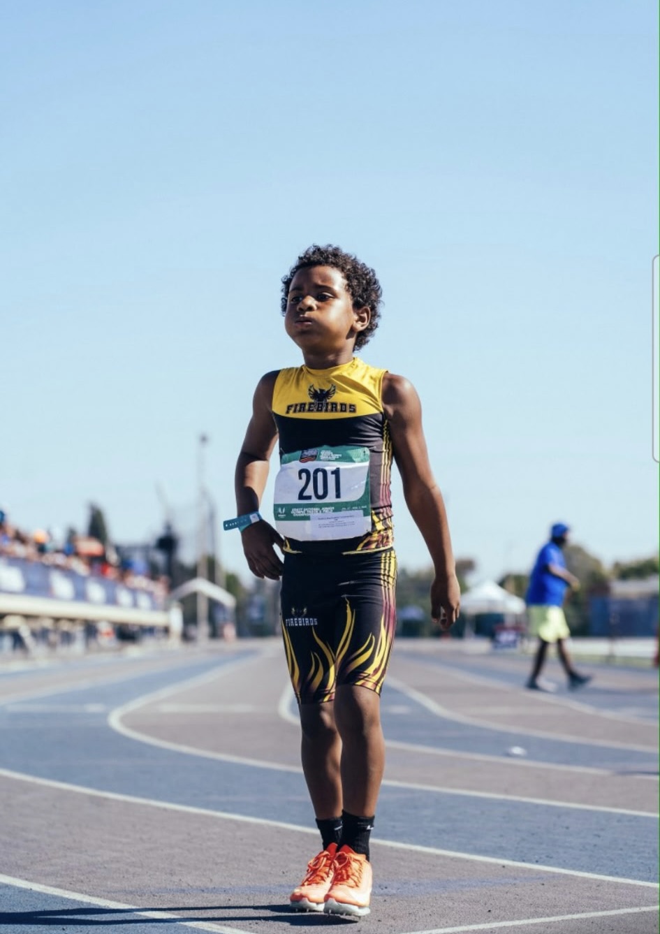 Firebirds athletes at the 2026 USATF Junior Olympic Championships