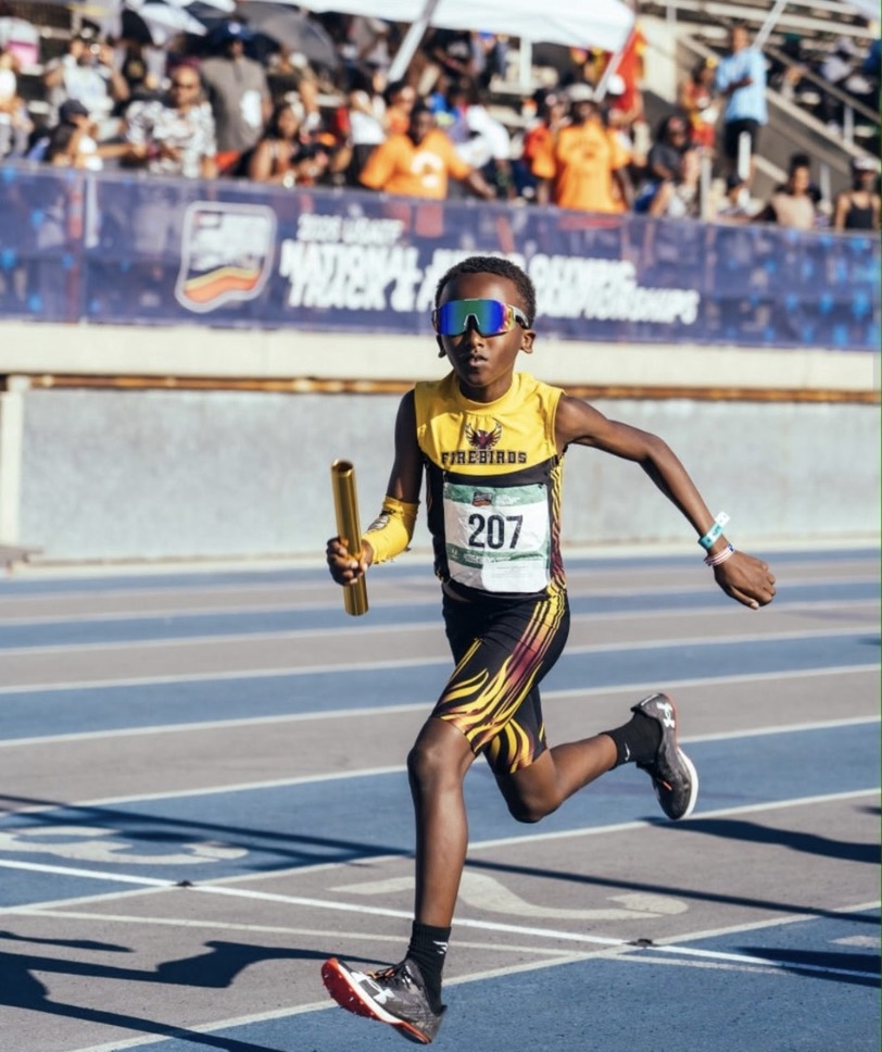 Firebirds athletes at the 2026 USATF Junior Olympic Championships