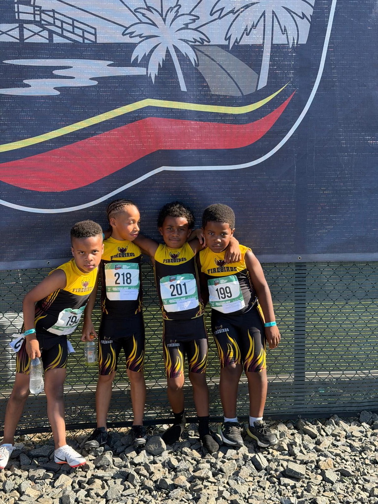 Firebirds athlete competing at the 2026 USATF Junior Olympics