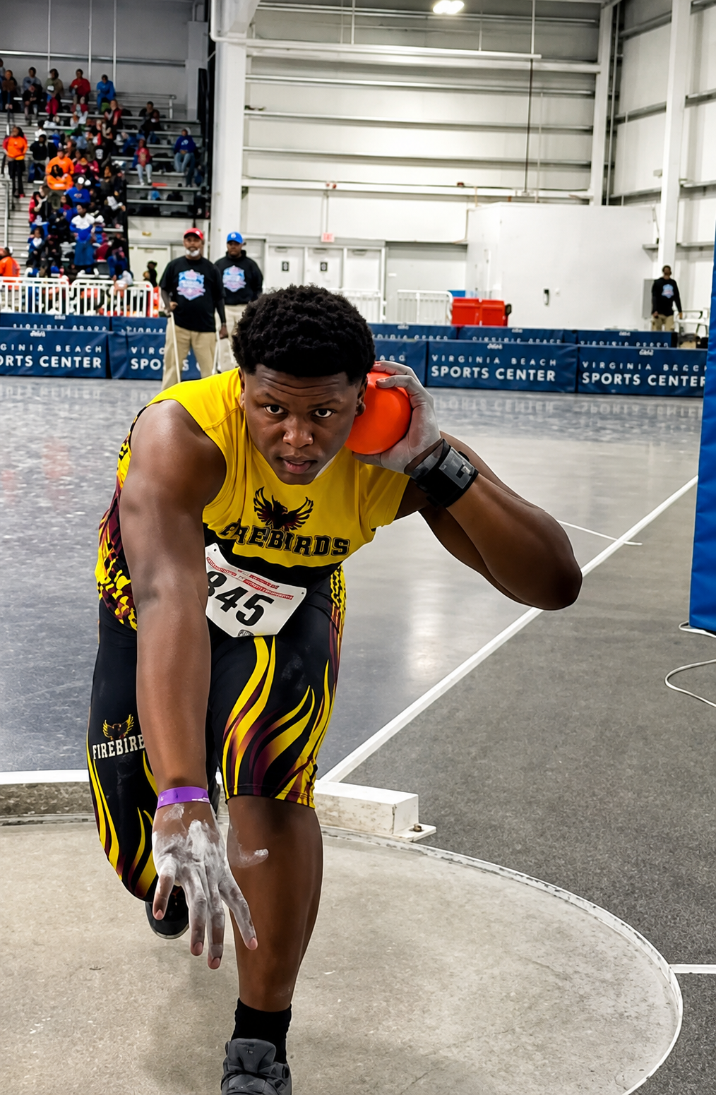 Braxton Stith at the 2026 AAU Indoor National Championships