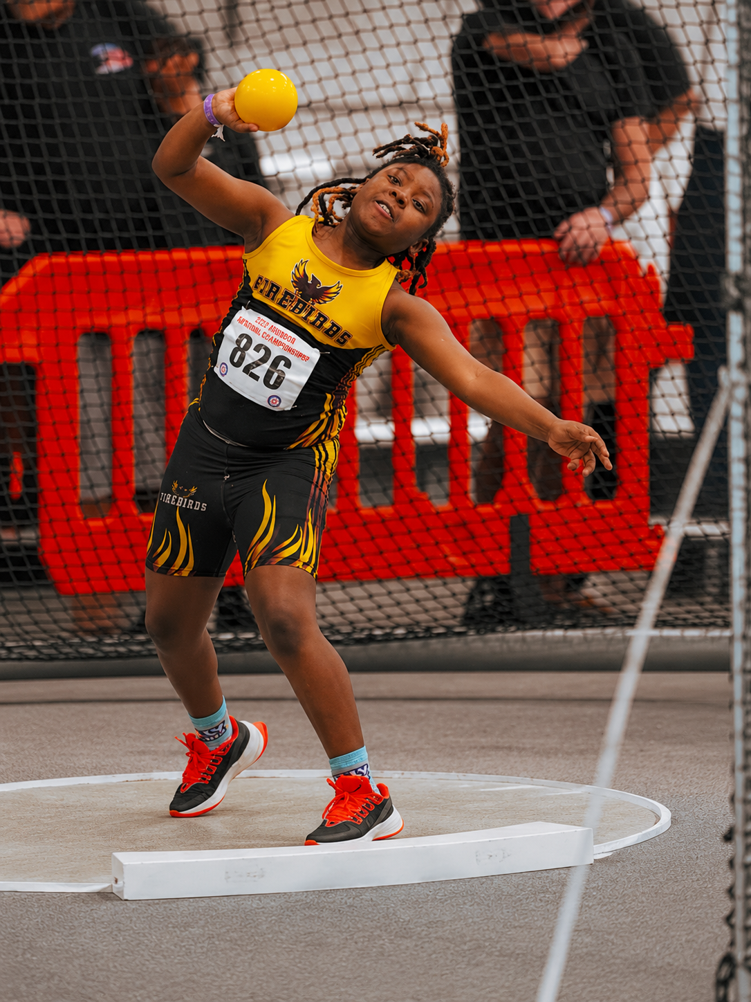 Addison Perry at the 2026 AAU Indoor National Championships
