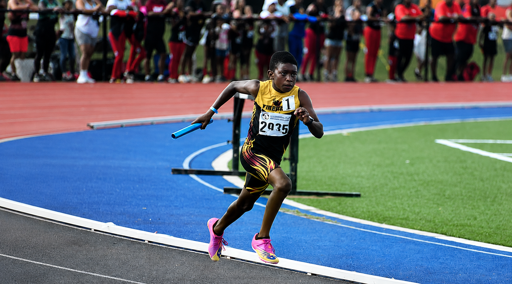 Firebirds athlete developing event-specific performance