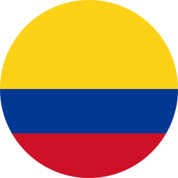 bandera de colombia redonda