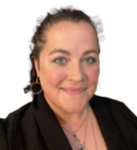 Headshot of Meg Long-Harper, Senior Market Research Analyst at Telogical Systems.