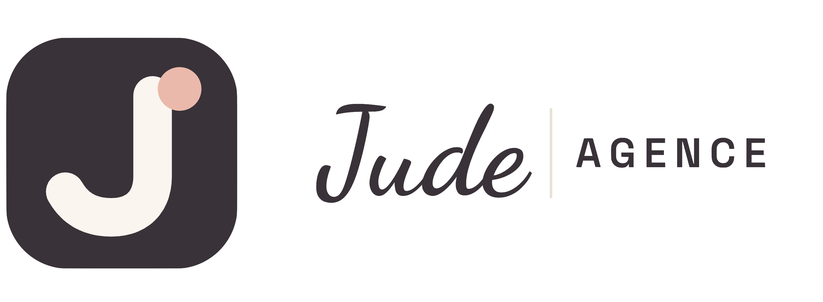 Jude Agence horizontal logo