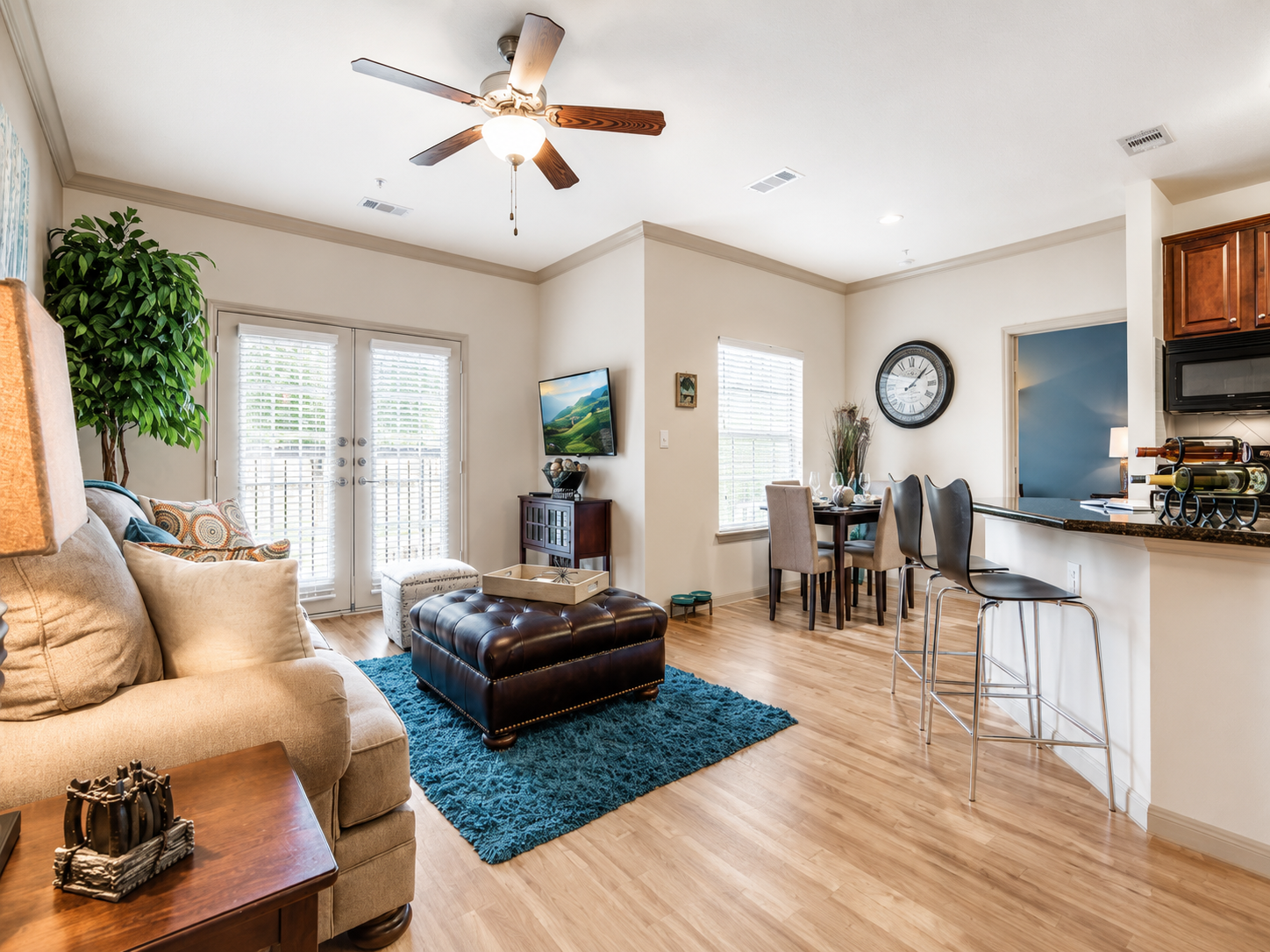 Living room area