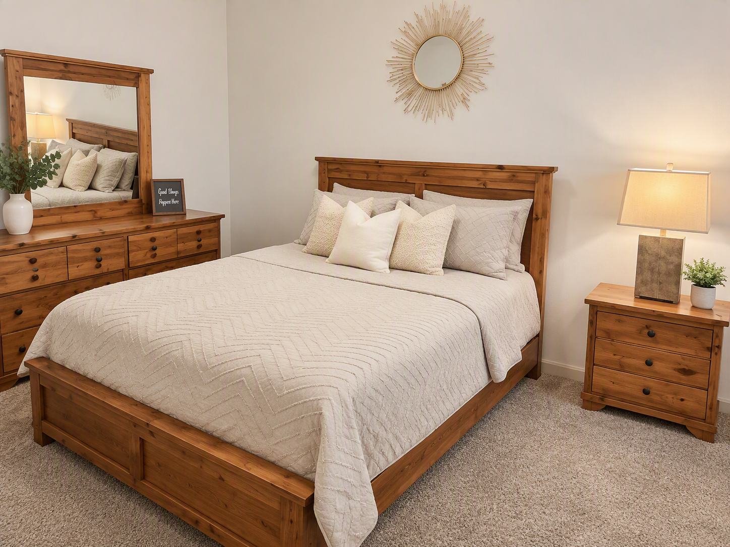 Bedroom at Lookout Hollow Apartments in Selma, Texas