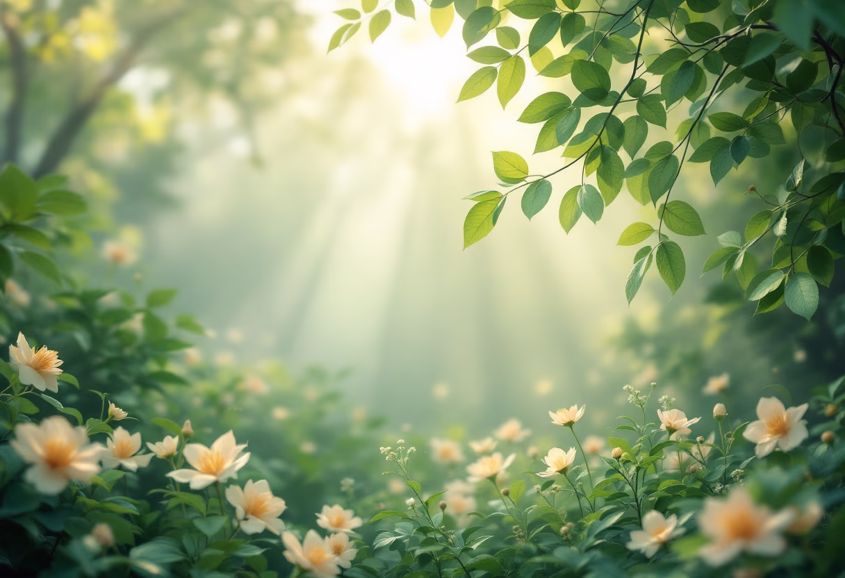 image of thriving ecosystems