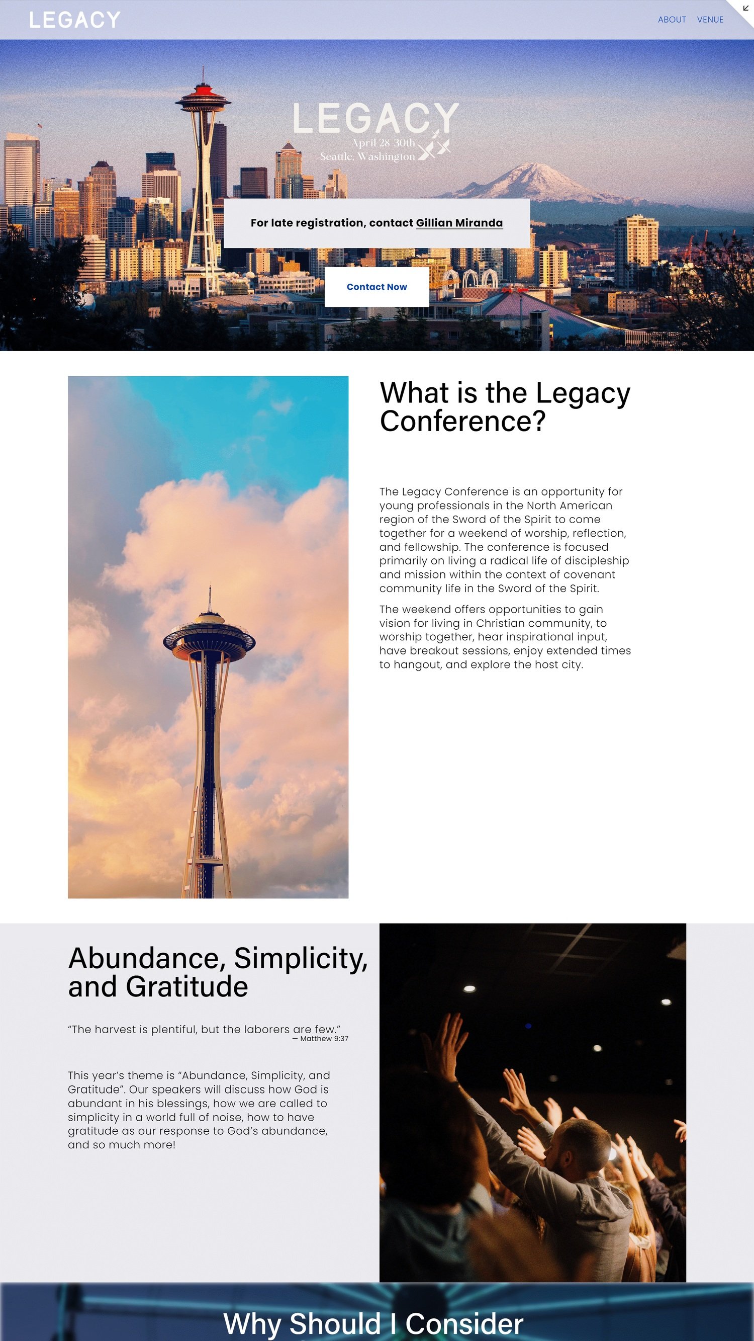 Legacy Conference