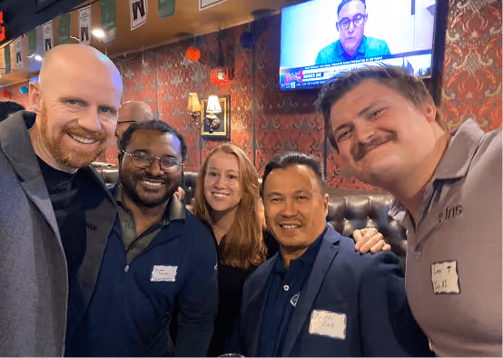 Networking selfie