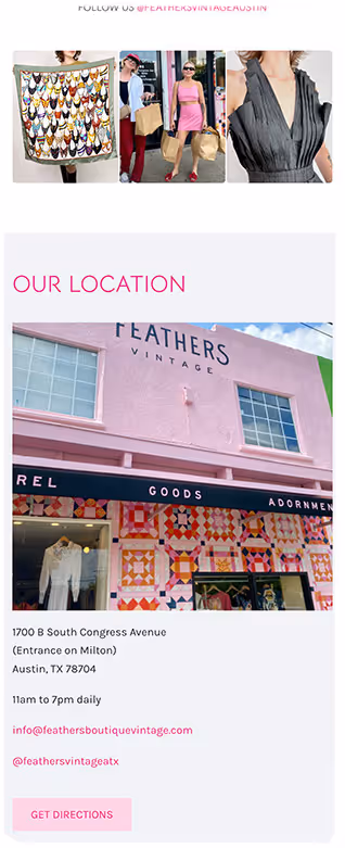 Feathers vintage UI