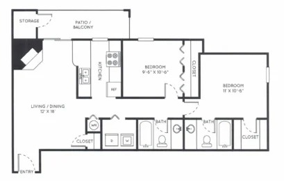 Floor plan images B1