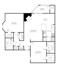Floor plan image B2
