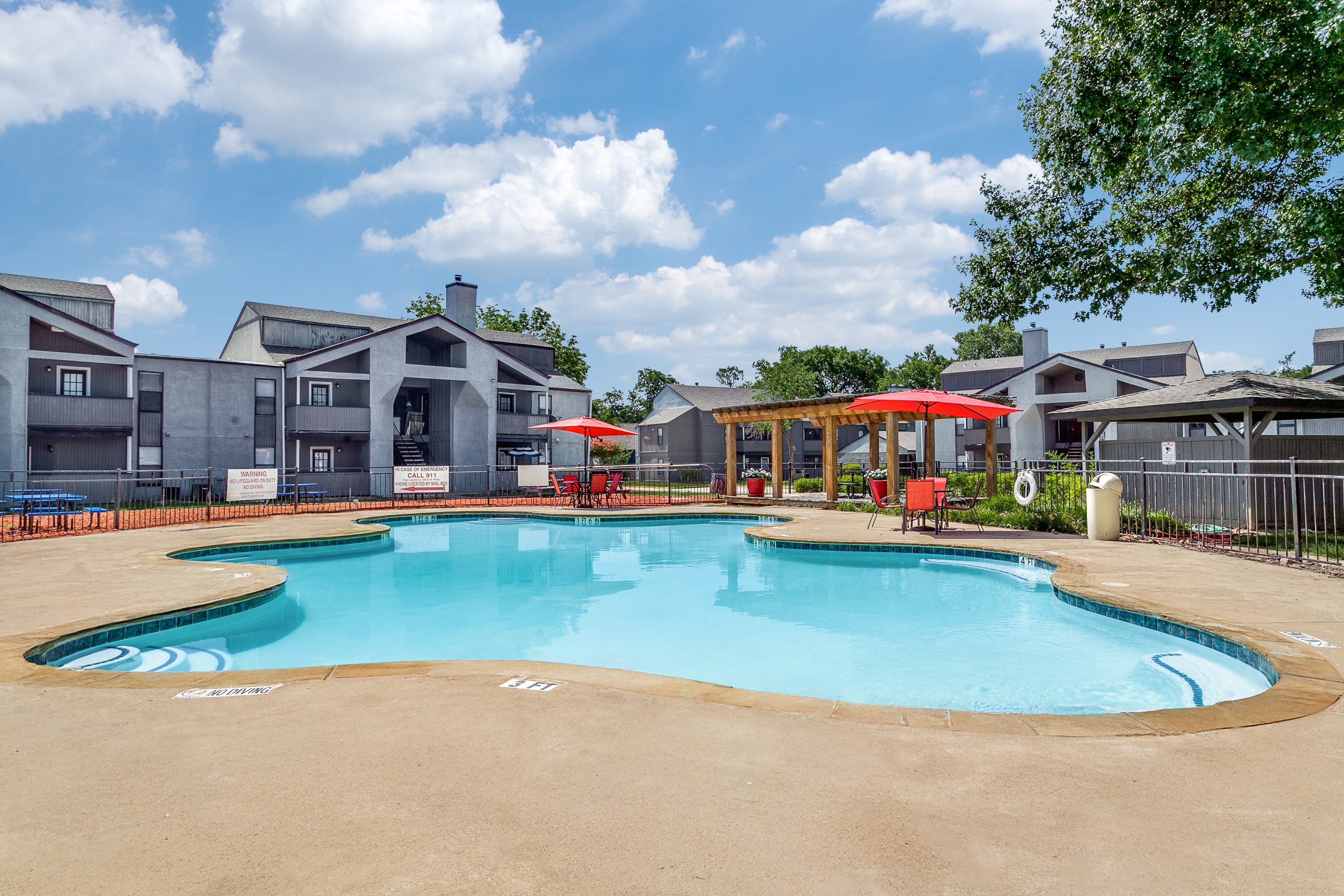 Pool and pool patio