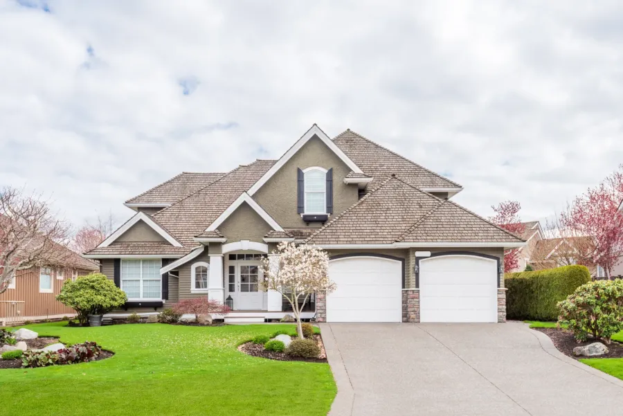 Estate home exterior