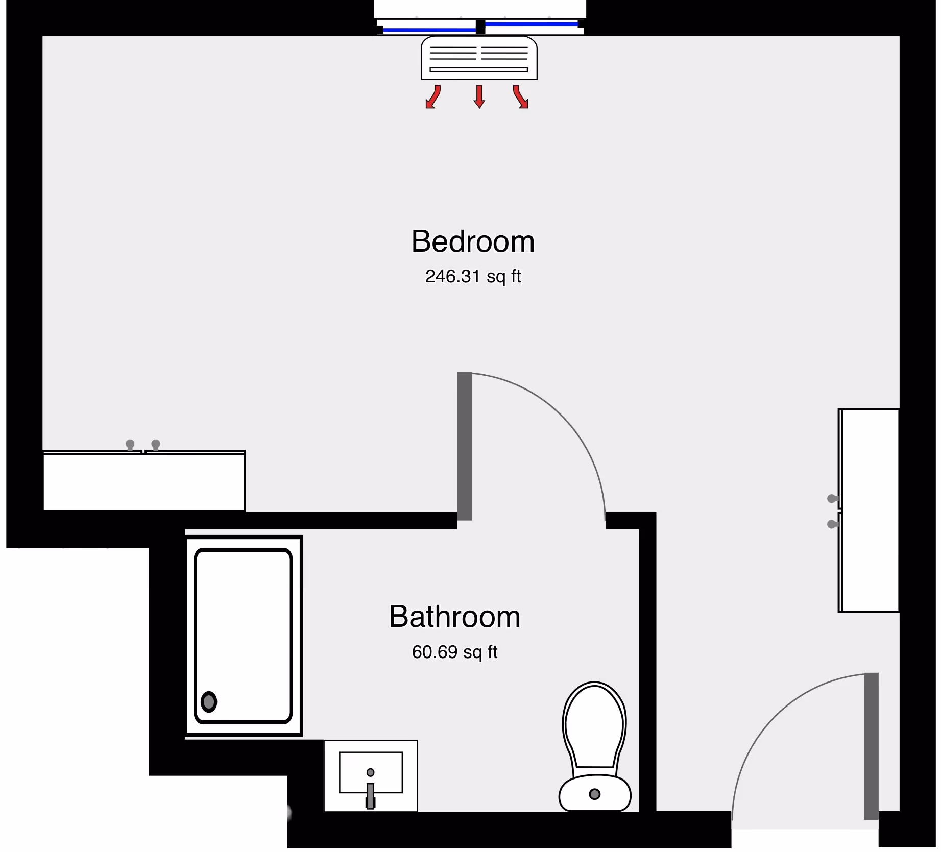 floor plan for memory care studio