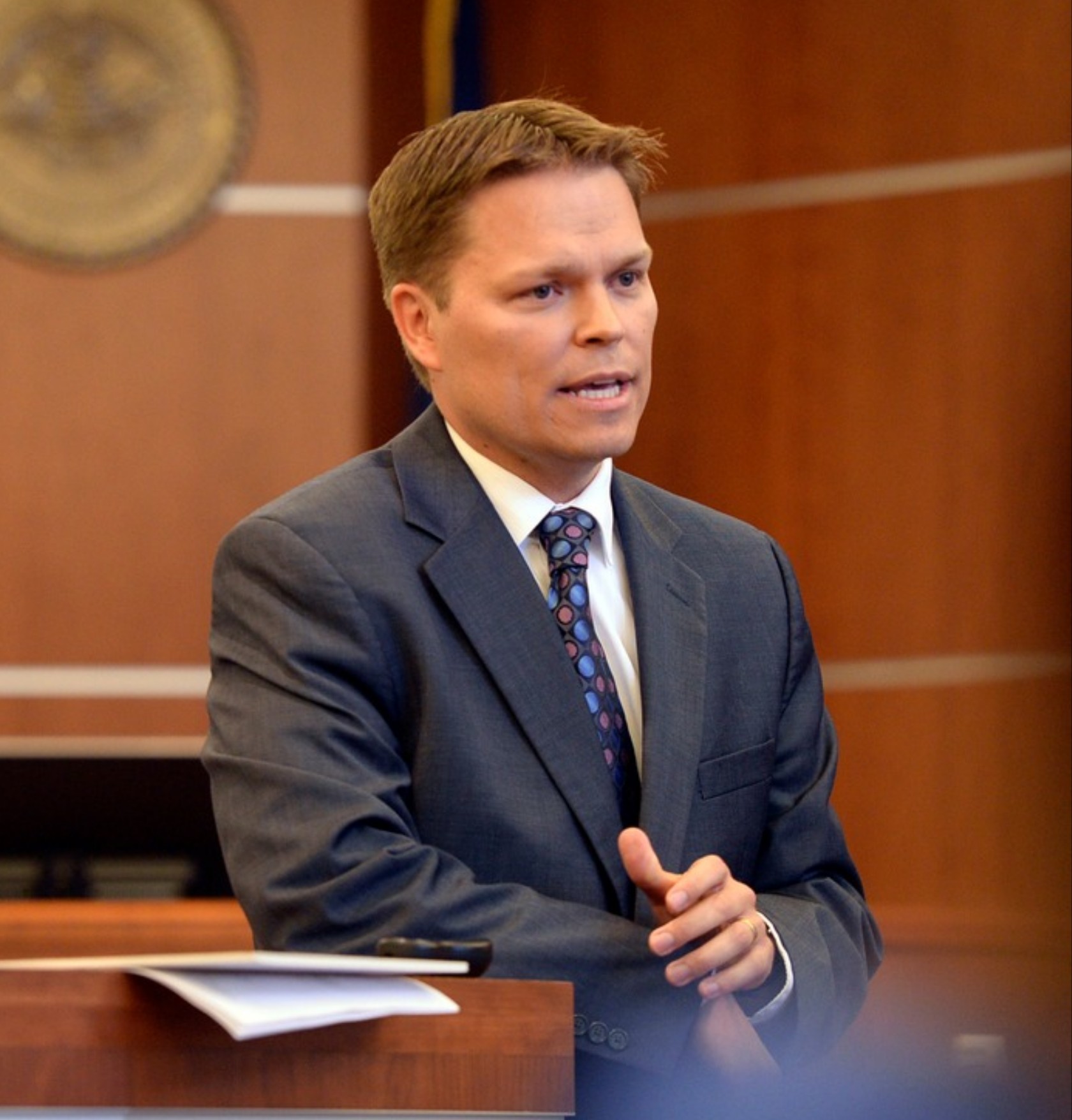 Nathan Evershed, Attorney, former Republican candidate for Salt Lake County District Attorney and former Salt Lake County Deputy District Attorney
