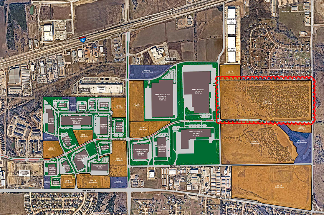 Lot F-1 - Rockwall Technology Park Phase III