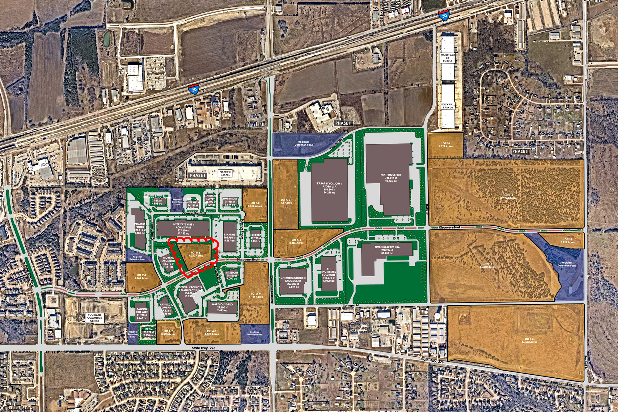Lot D-8 - Rockwall Technology Park Phase I
