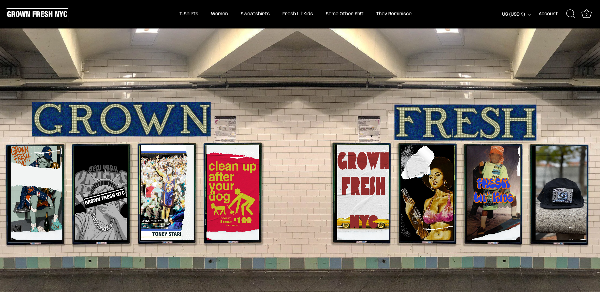Grown Fresh NYC website