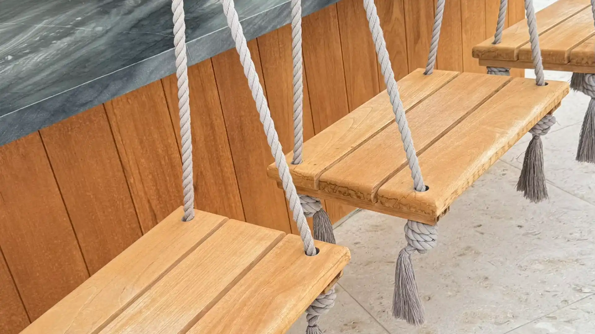 Long-term exterior wood damage caused by lack of maintenance