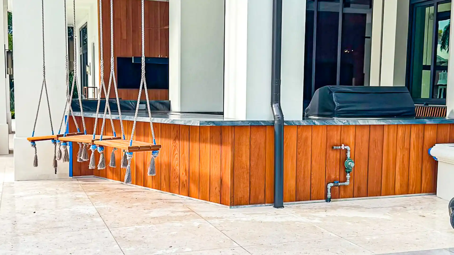 Pergolas entryways and decorative woodwork restoration