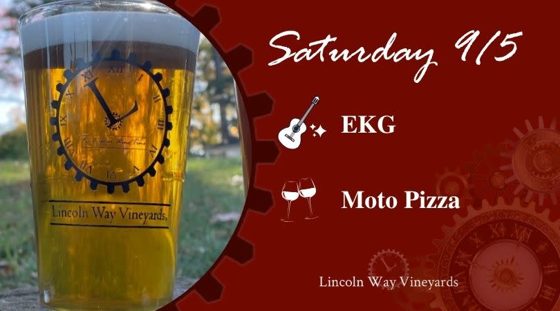 Saturday Tunes and Food with EKG and Moto Pizza