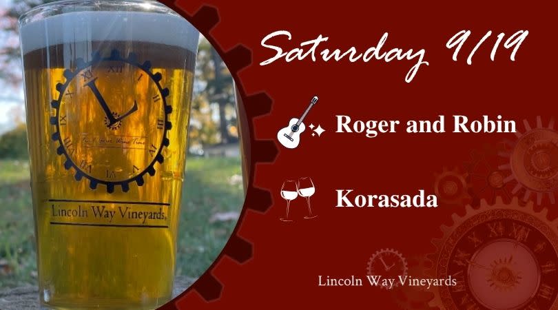 Saturday Tunes and Food with Roger N Robin and Korasada Korean BBQ