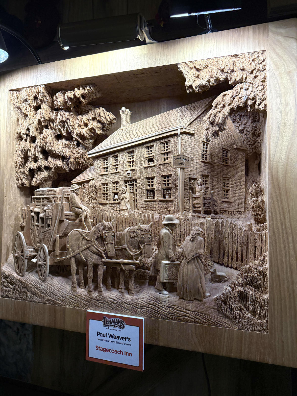 Meet Paul Weaver – Wood Carver at Lehman's