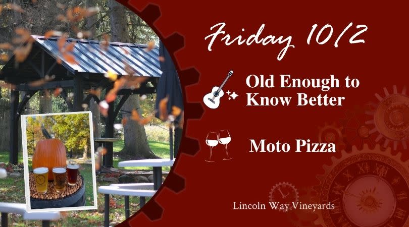 Food Truck Friday with Moto Pizza and Old Enough to Know Better