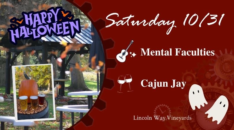 Halloween Tunes and Food with Mental Faculties and Cajun Jay