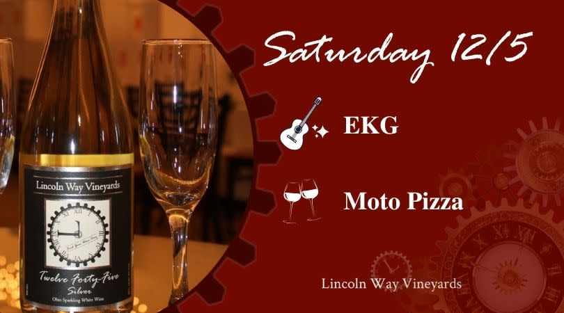 Saturday Tunes and Food with EKG and Moto Pizza