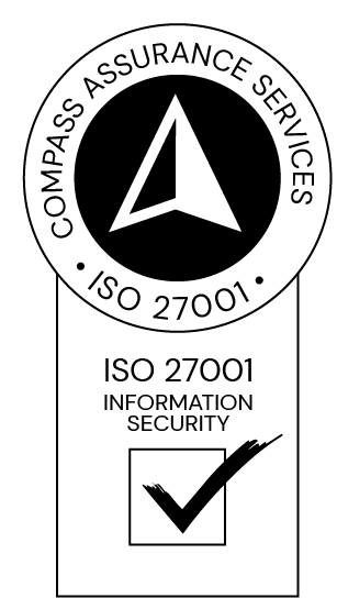 ISO 27001 Information Security certified