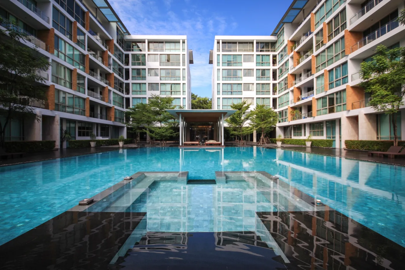 Ficus Lane boutique condominium pool