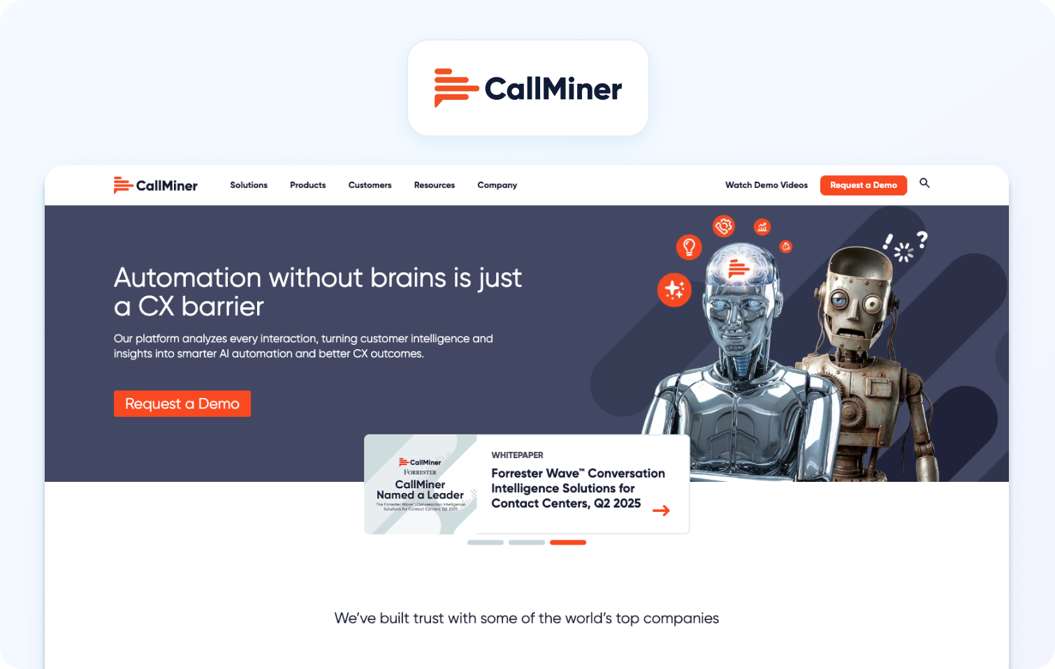 call miner homepage